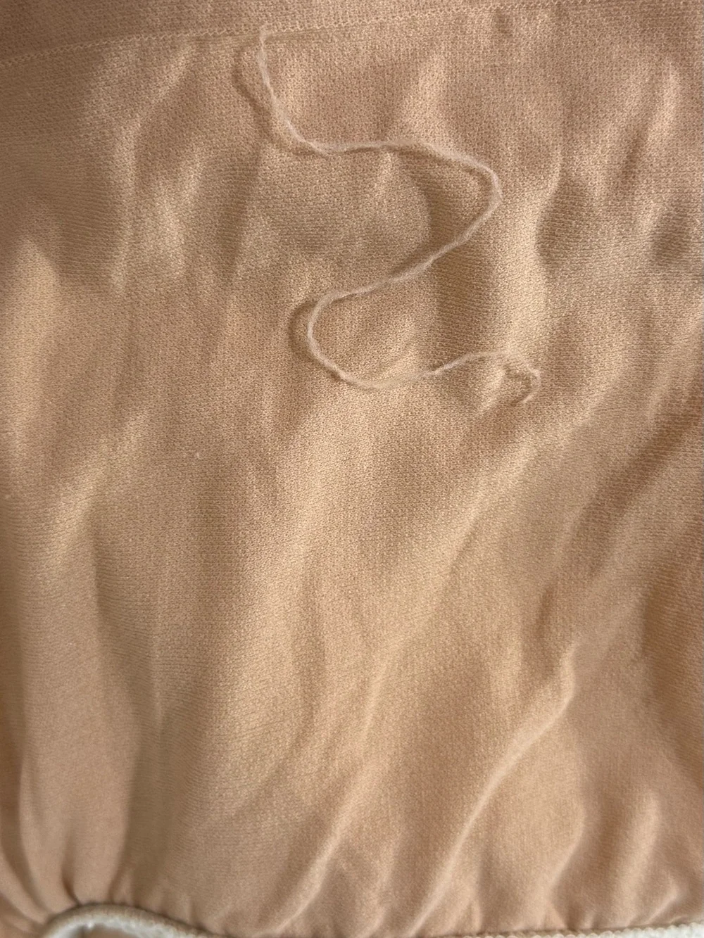Vintage Daffy Swimwear Cream Textured Slim Fit One-Piece Swimsuit